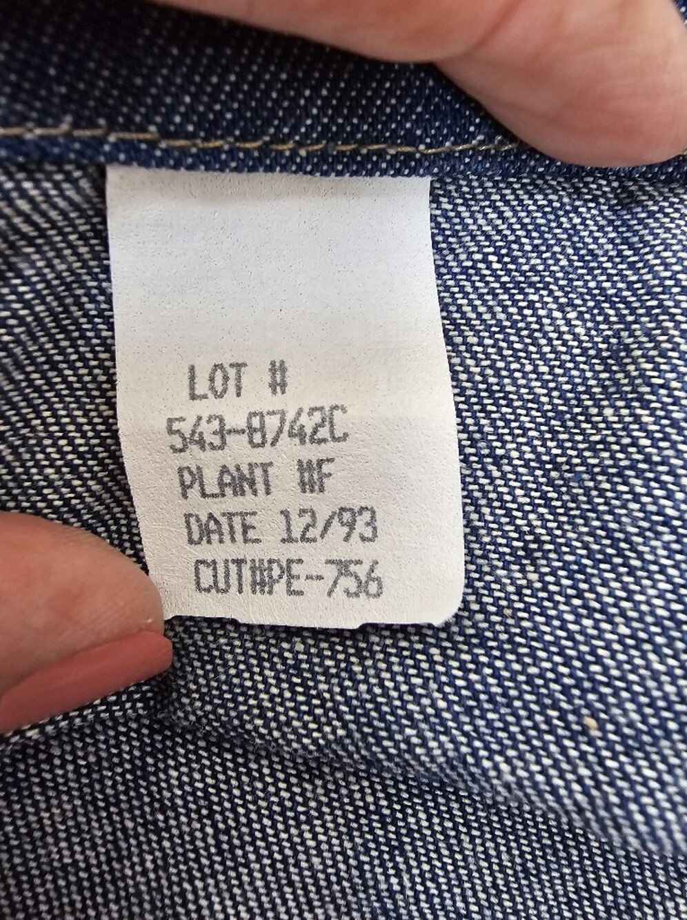 Big Mac Pearl Snap Denim Shirt Mens 4XL Cowboy Work Wear VTG USA Made 1993 - Picture 8 of 10